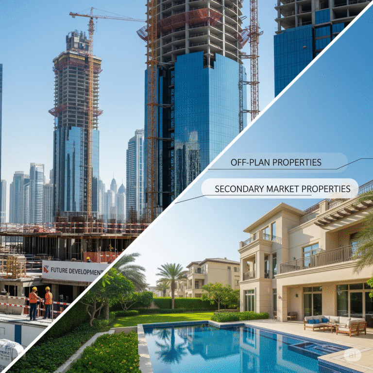 Off-Plan vs. Secondary Market: A 2025 Investor’s Guide to Dubai Real Estate